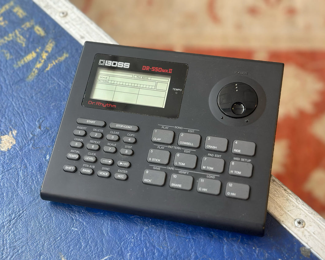 BOSS DR-550 MKII Dr. Rhythm Drum Machine – Found Sound