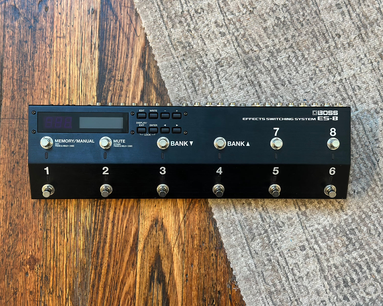BOSS ES-8 エフェクトスイッチャー Boss ES-8 | The Pedal Zone