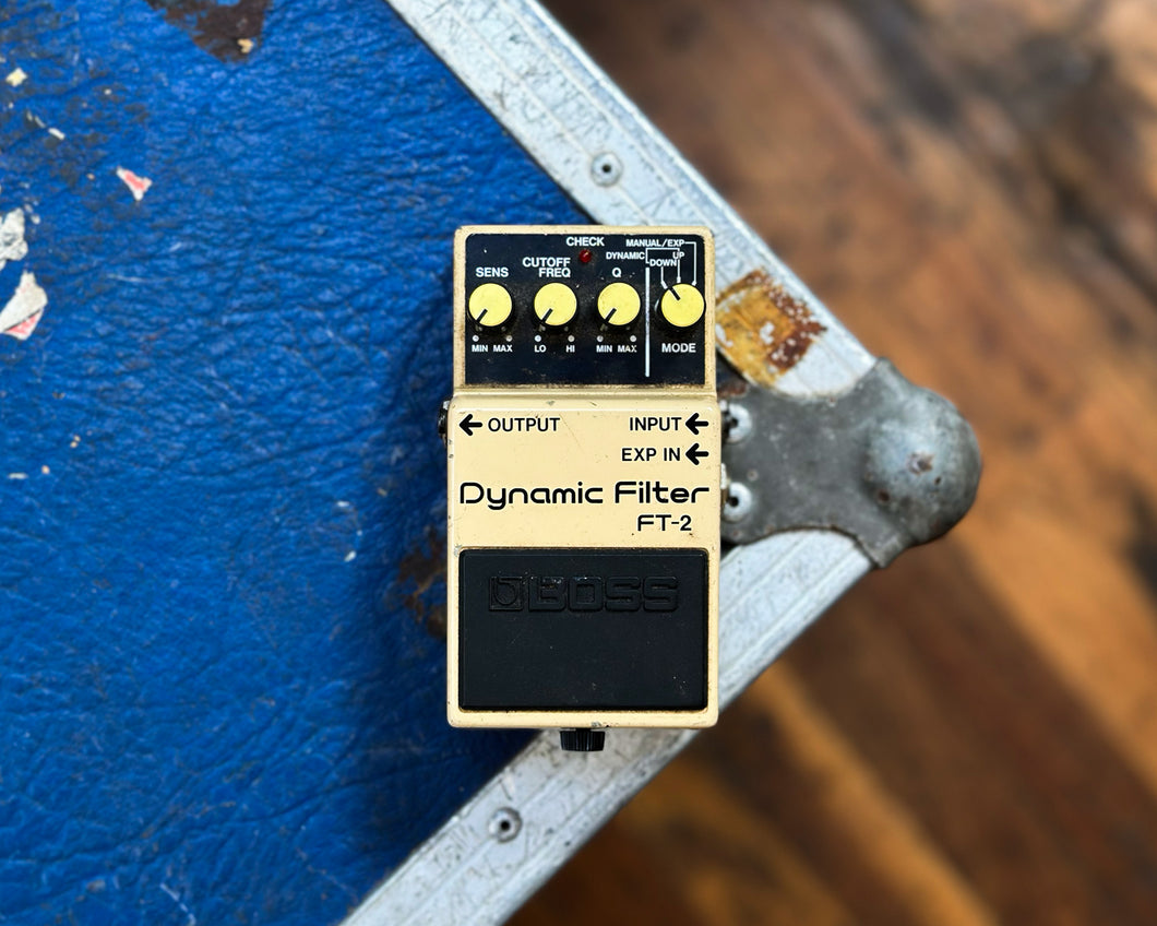 1987 MIJ BOSS FT-2 Dynamic Filter - Black Label