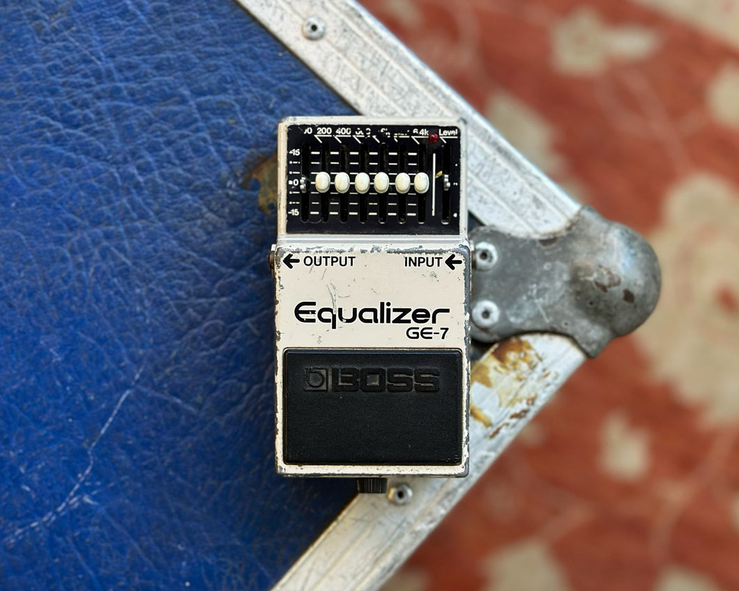 BOSS GE-7 Equalizer - Black Label Made In Japan
