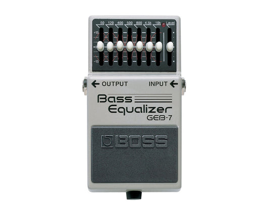 BOSS GEB-7 Bass Equalizer Compact Pedal