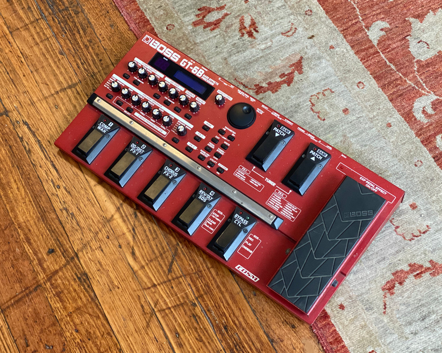 BOSS GT-6B Bass Effects Processor – Found Sound