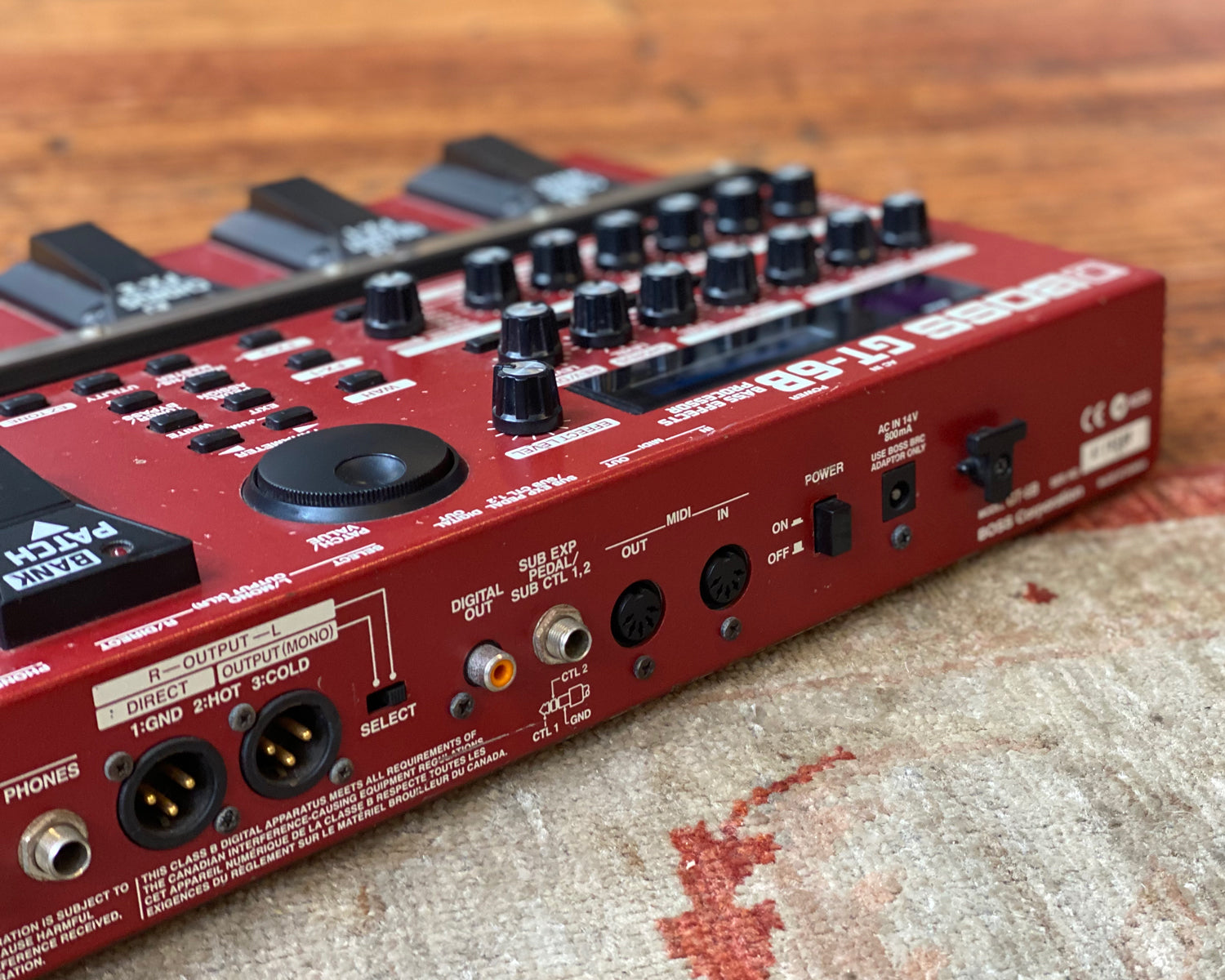 BOSS GT-6B Bass Effects Processor – Found Sound