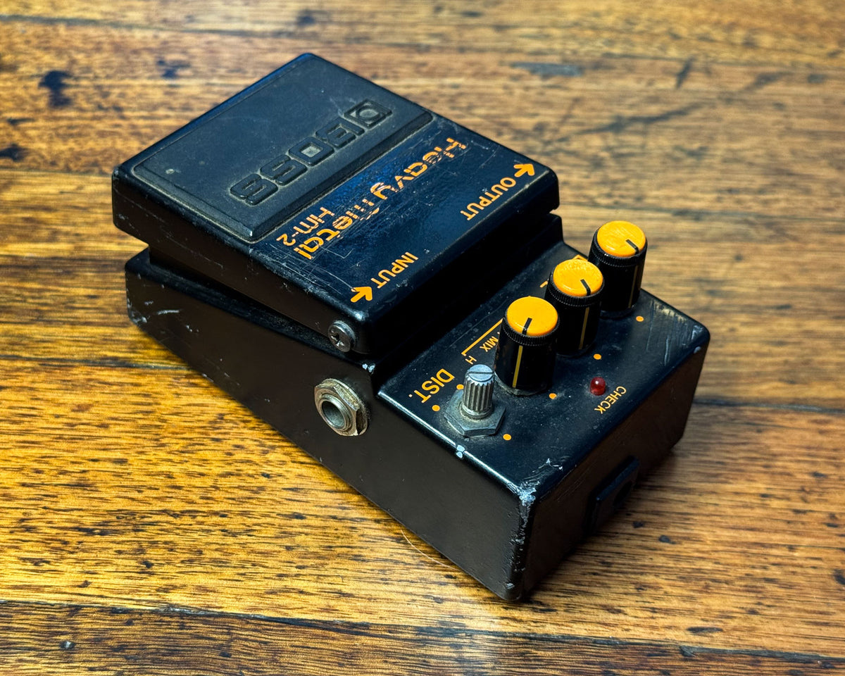 Lablu Boss Black Label BOSS HM-2 Heavy Metal Distortion Pedal - Made in Japan ...