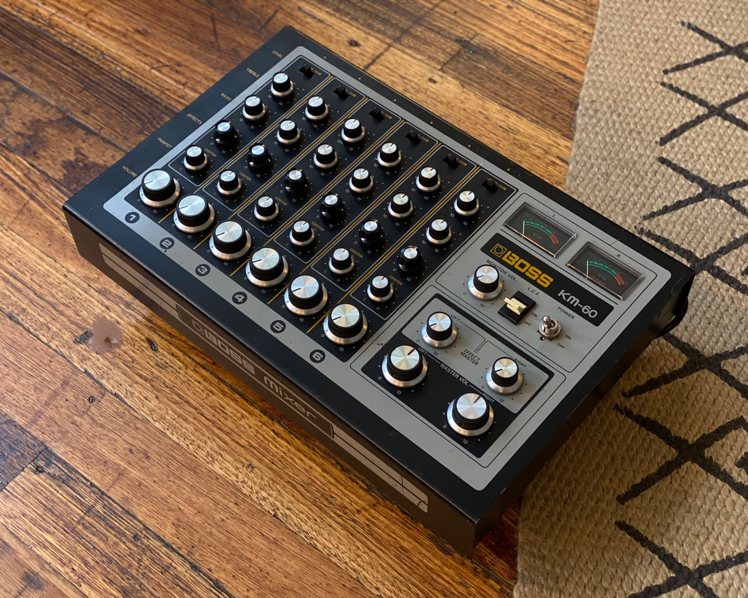 Vintage BOSS KM-60 Mixer - 240v – Found Sound