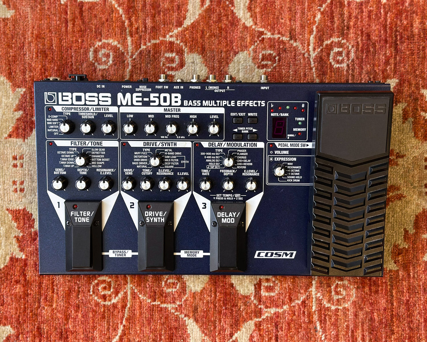 BOSS ME-50B ベースエフェクター Amazon | BOSS Bass Multiple Effects ベース用マルチ