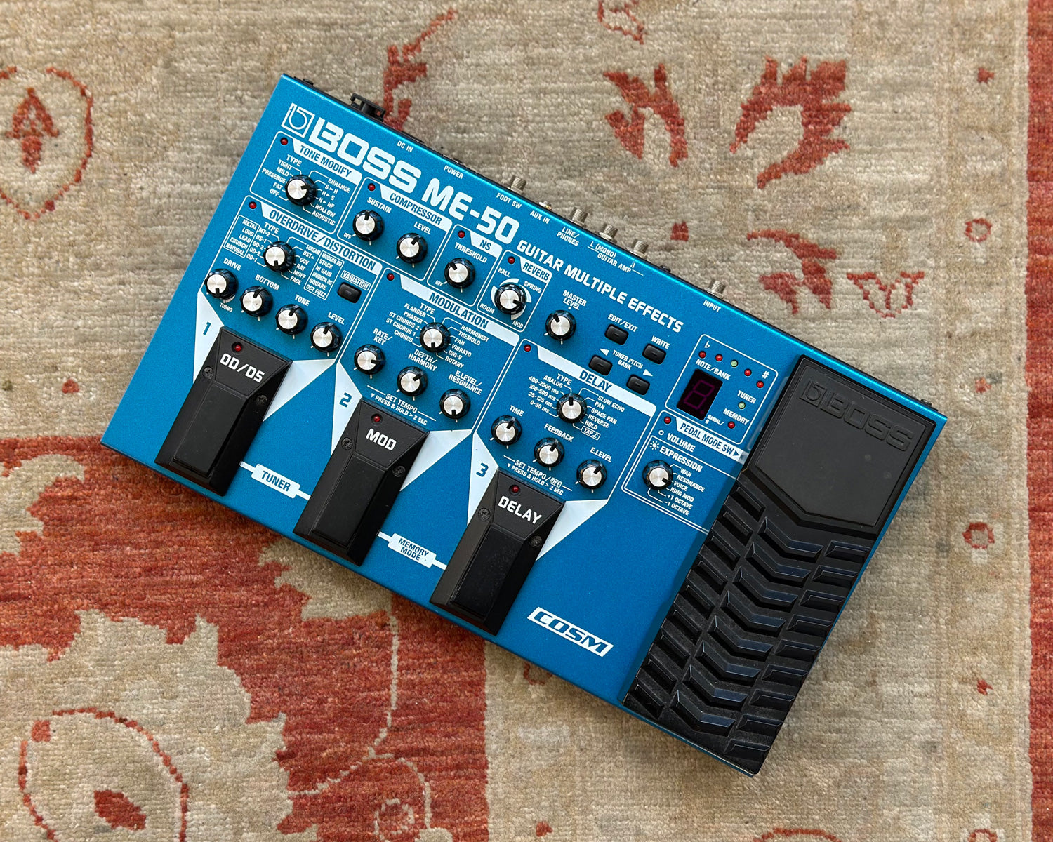 ギター BOSS me50 Boss ME-50 Multi Effects Guitar Pedal used japan
