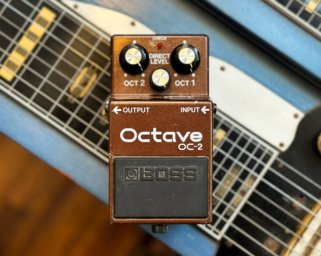 1986 BOSS OC-2 Octave - Black Label