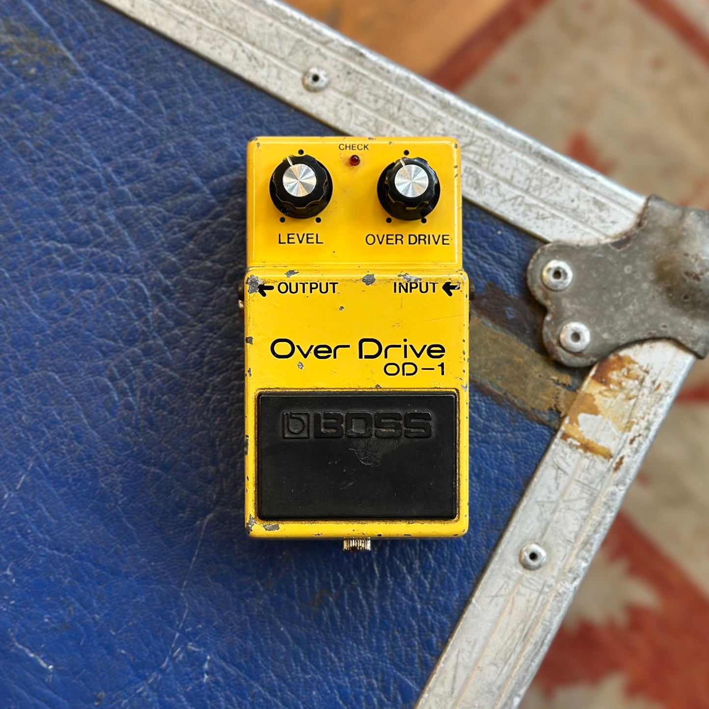 1979 BOSS OD-1 OverDrive - Silver Screw/Long Dash (Batch 0000) w/ TL4558P Chip