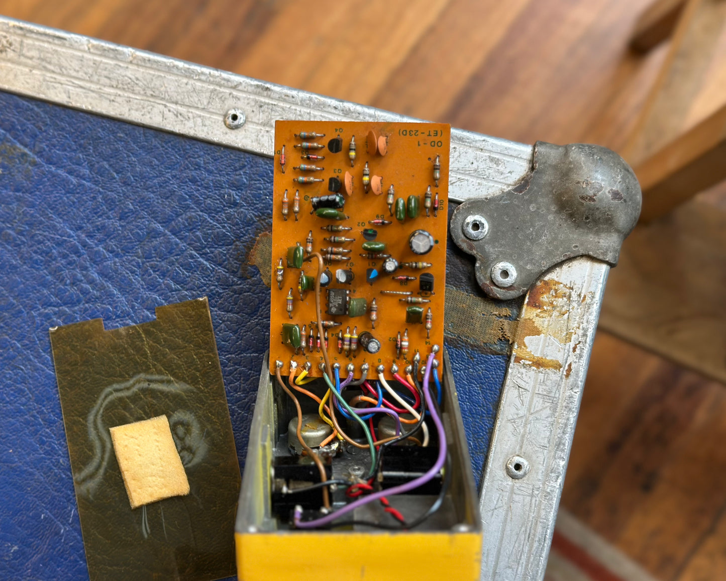 1979 BOSS OD-1 OverDrive - Silver Screw/Long Dash (Batch 0000) w/ TL4558P Chip