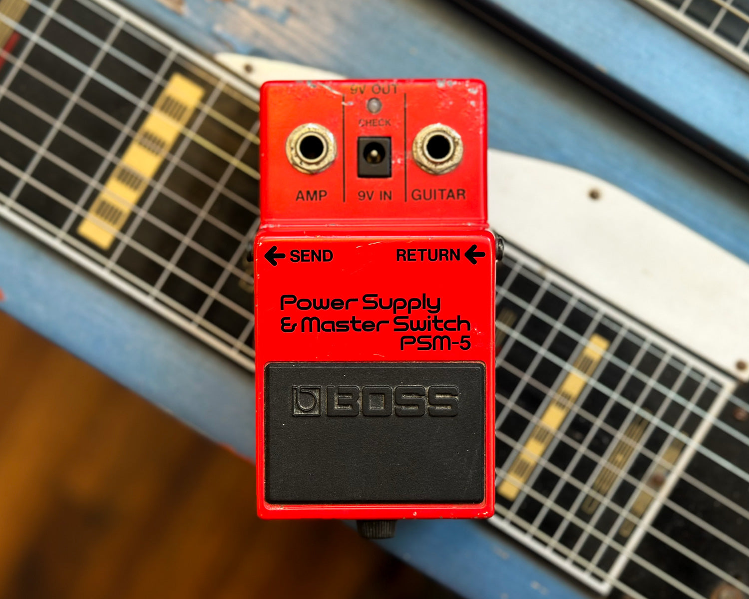 1987 BOSS Red Label PSM-5 - Power Supply & Master Switch – Found Sound