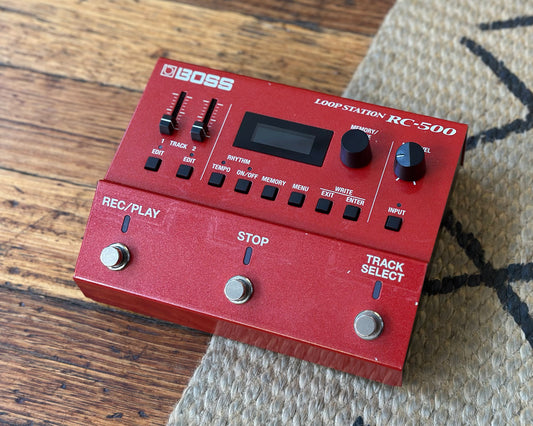 BOSS RC-500 Loop Station 2-Track Looper Pedal