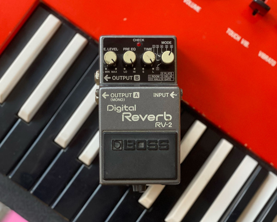 BOSS RV-2 Digital Reverb – Found Sound BOSS RV-2 Digital Reverb – Found Sound
