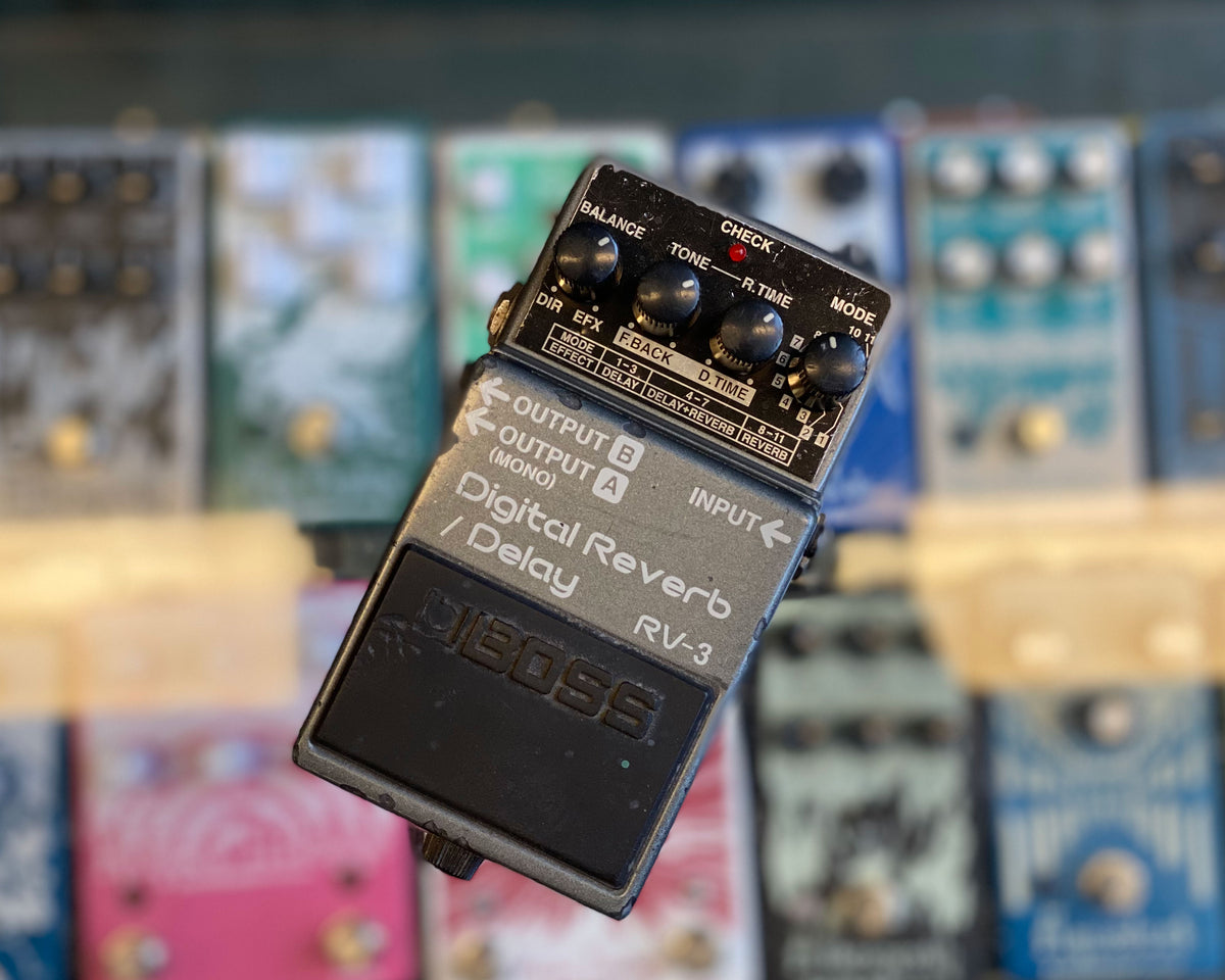 BOSS RV-3 Digital Reverb/Delay - MIT – Found Sound