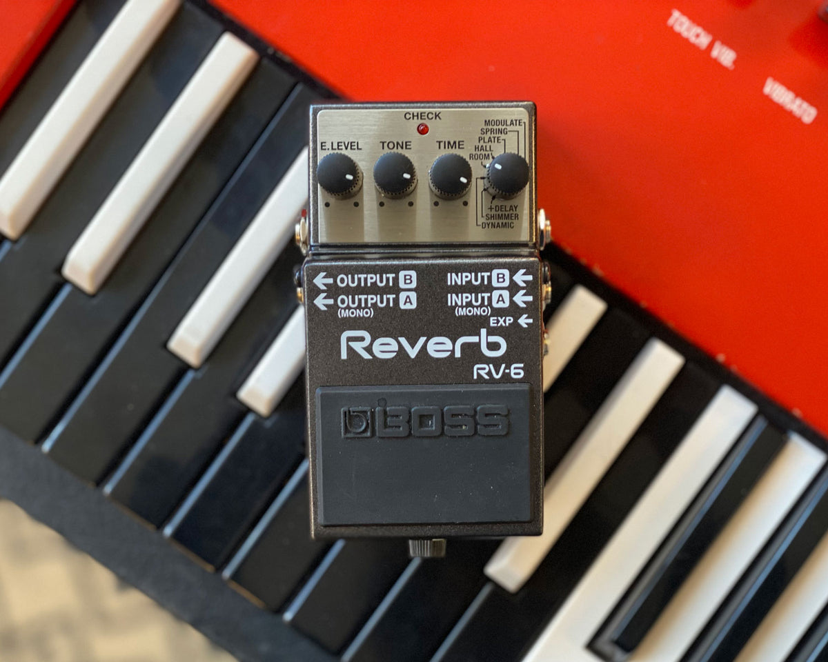 Boss Mpn Rv 6 : Boss Reverb RV-6 Effects Pedal – UTZN