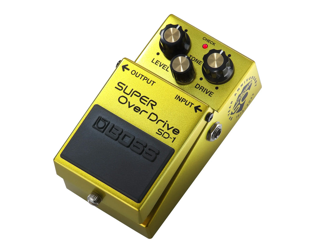 Limited Edition BOSS SD-1-B50A Super OverDrive 50th Anniversary 