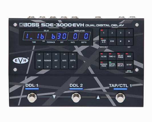 BOSS SDE-3000EVH - Eddie Van Halen Dual Digital Delay Pedal