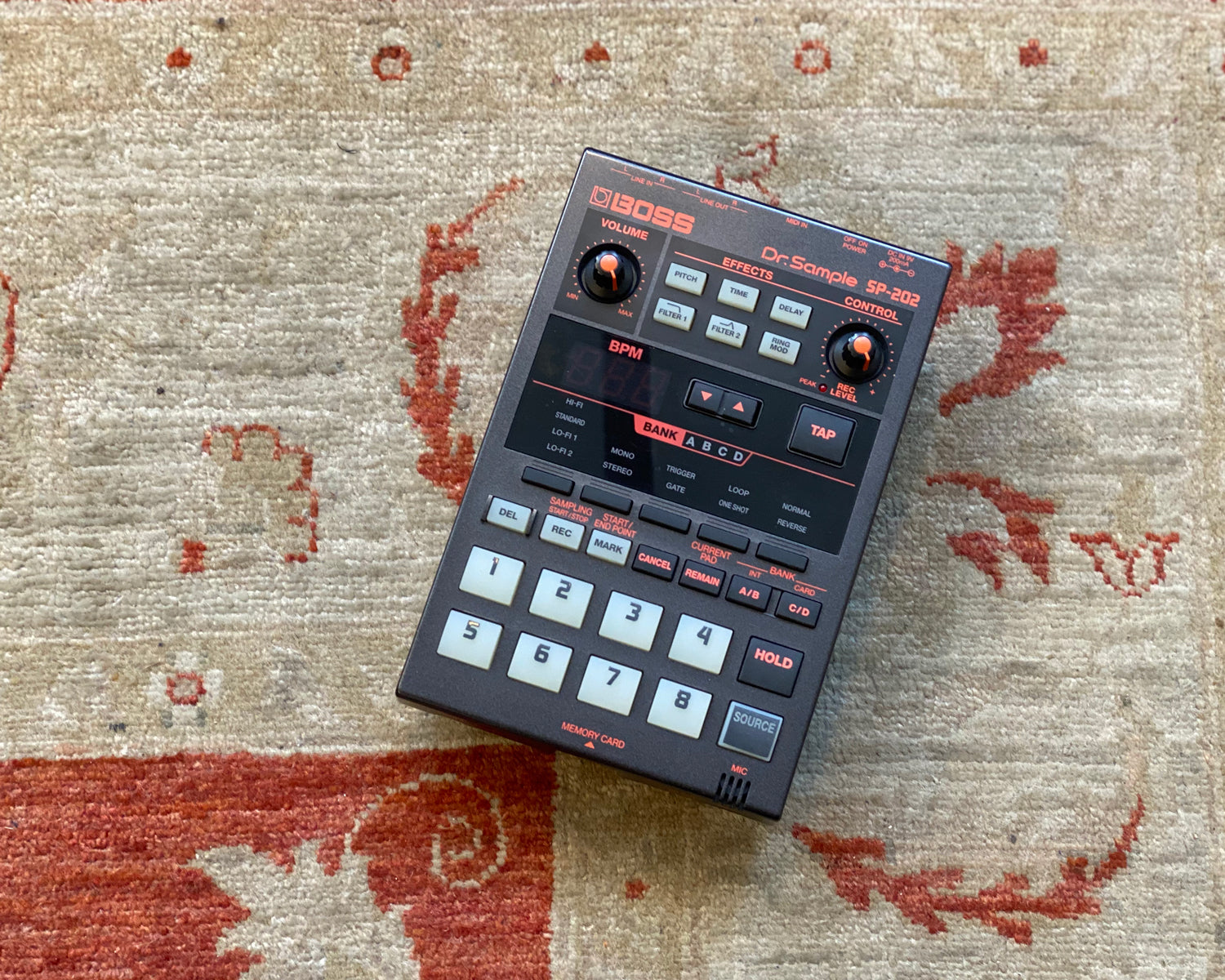BOSS Dr.Sample SP-202 スマートメディア付属