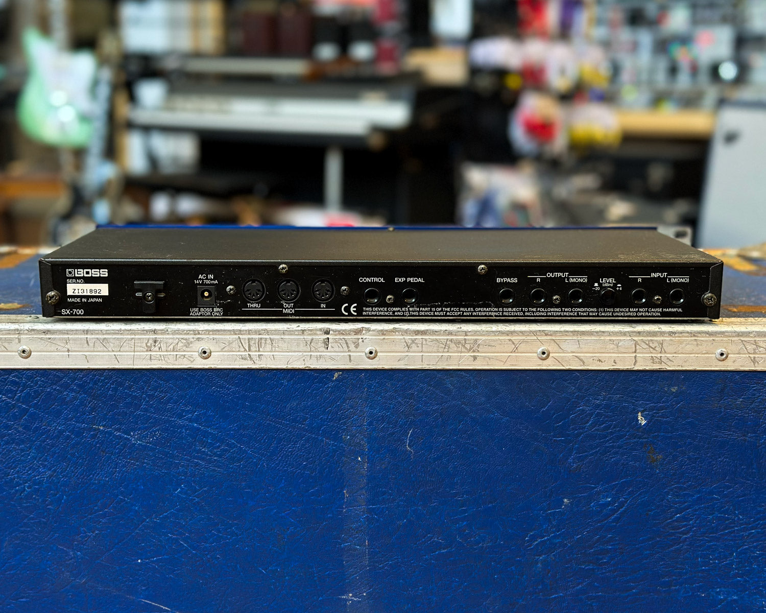 BOSS SX-700 Studio Multi Effects Processor 1U Rack – Found Sound