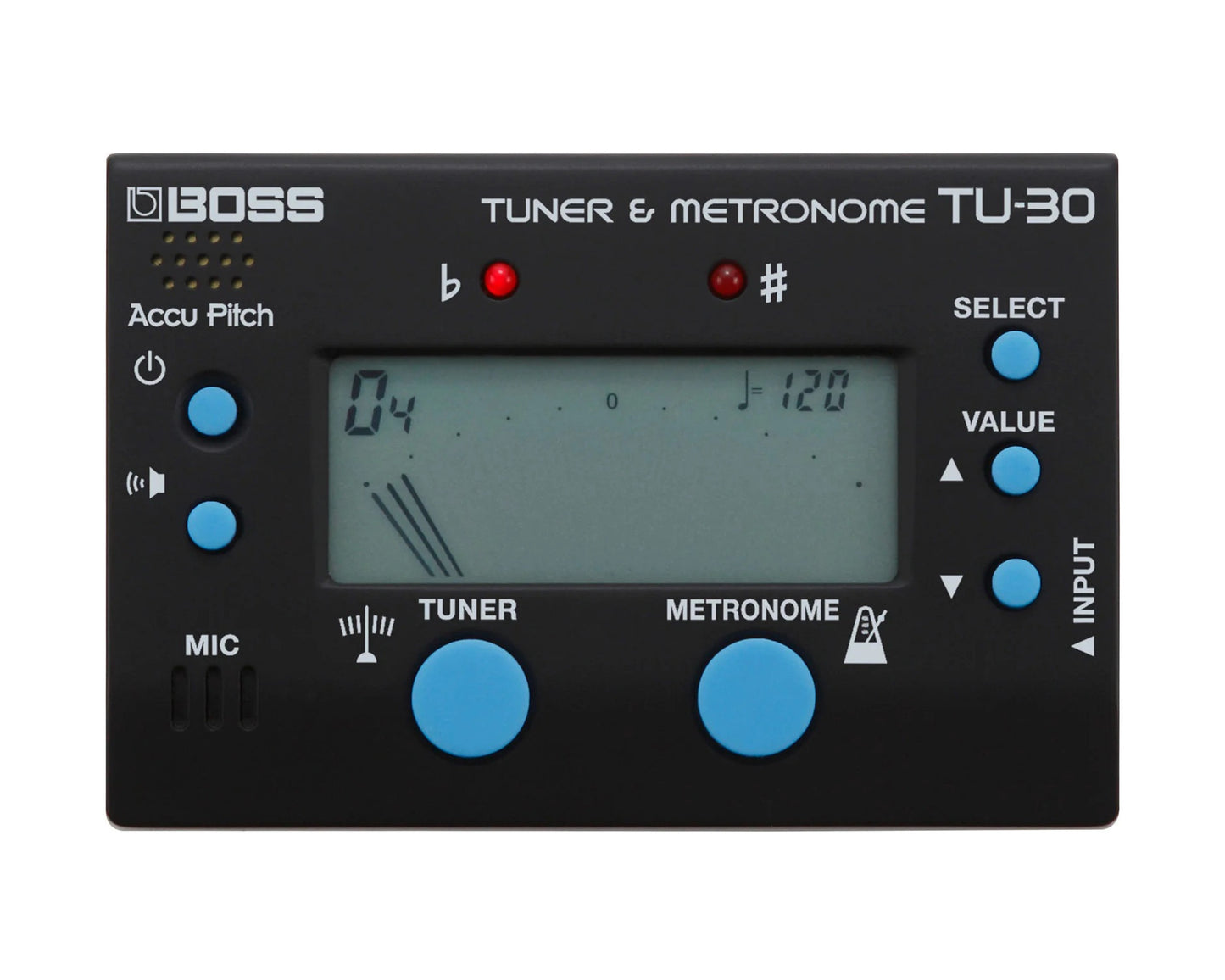 BOSS TU-30 Tuner & Metronome