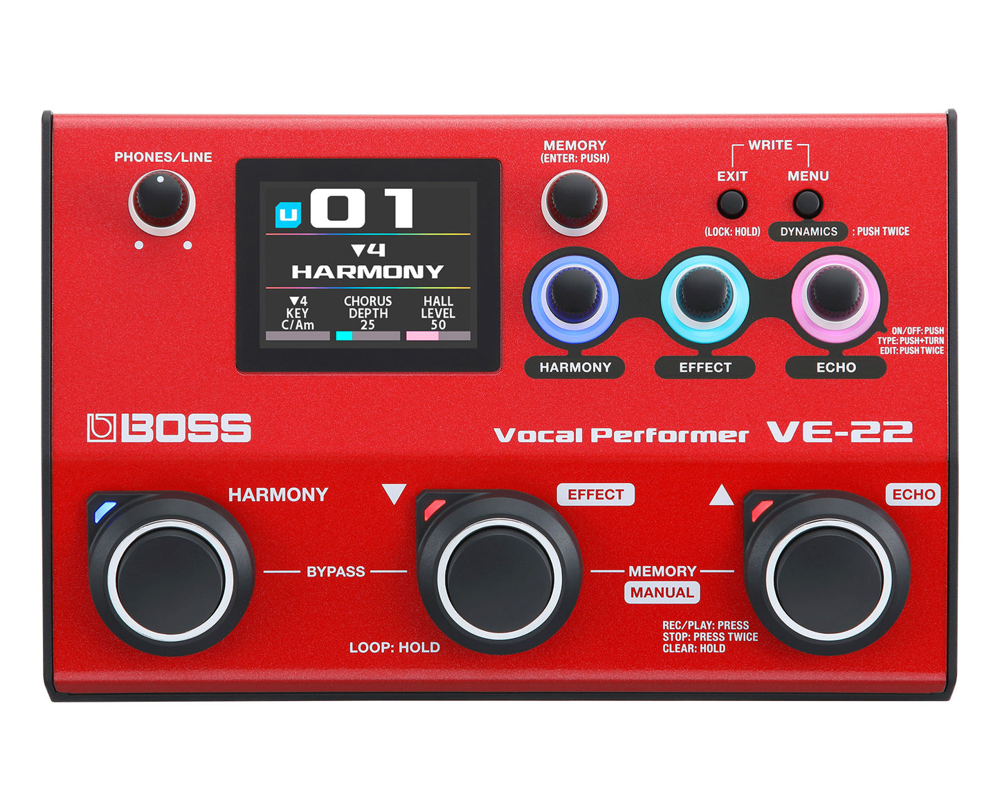 BOSS VE-22 Vocal Performer