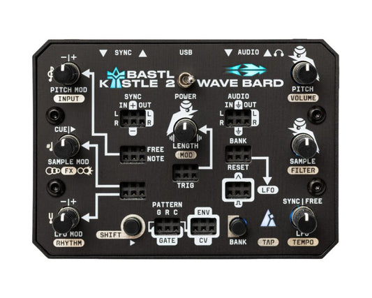 Bastl Instruments Kastle 2 Wave Bard Stereo Sample Player