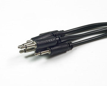 Befaco 30cm Patch Cable straight 5 pack (Black)