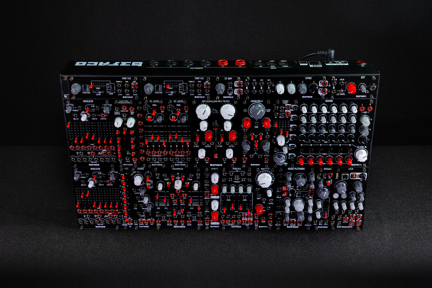 Befaco 7U Case DIY with Custom PET-G Plastic Cover