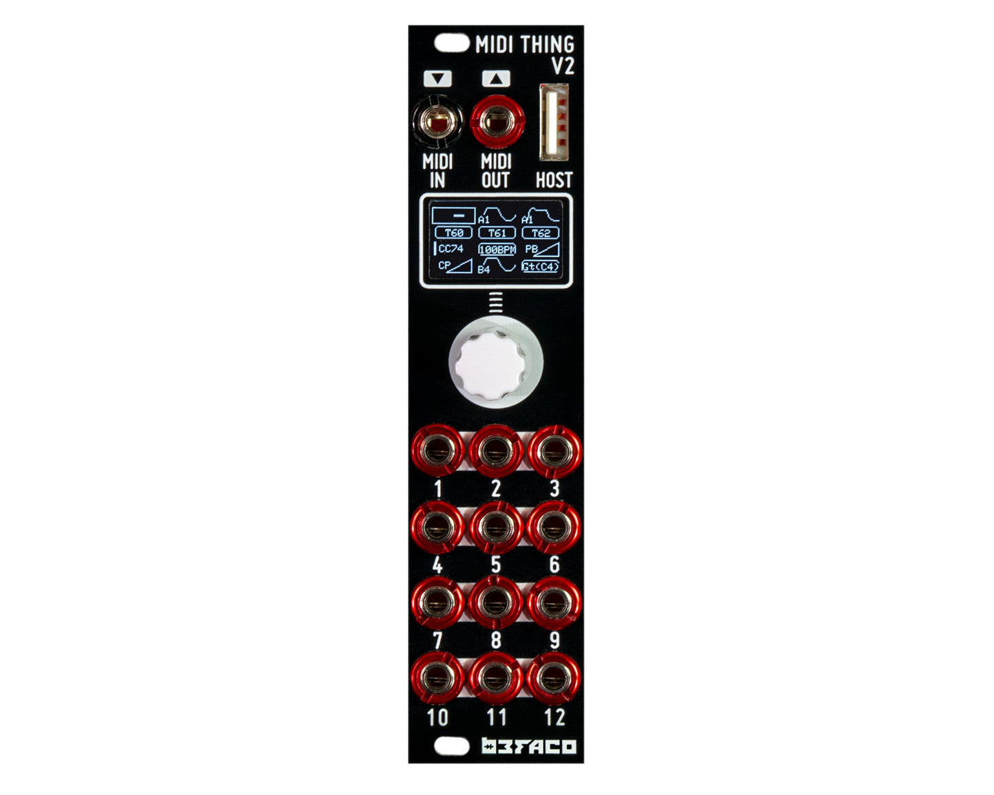 Befaco Midi Thing V2 MIDI to CV Converter Module