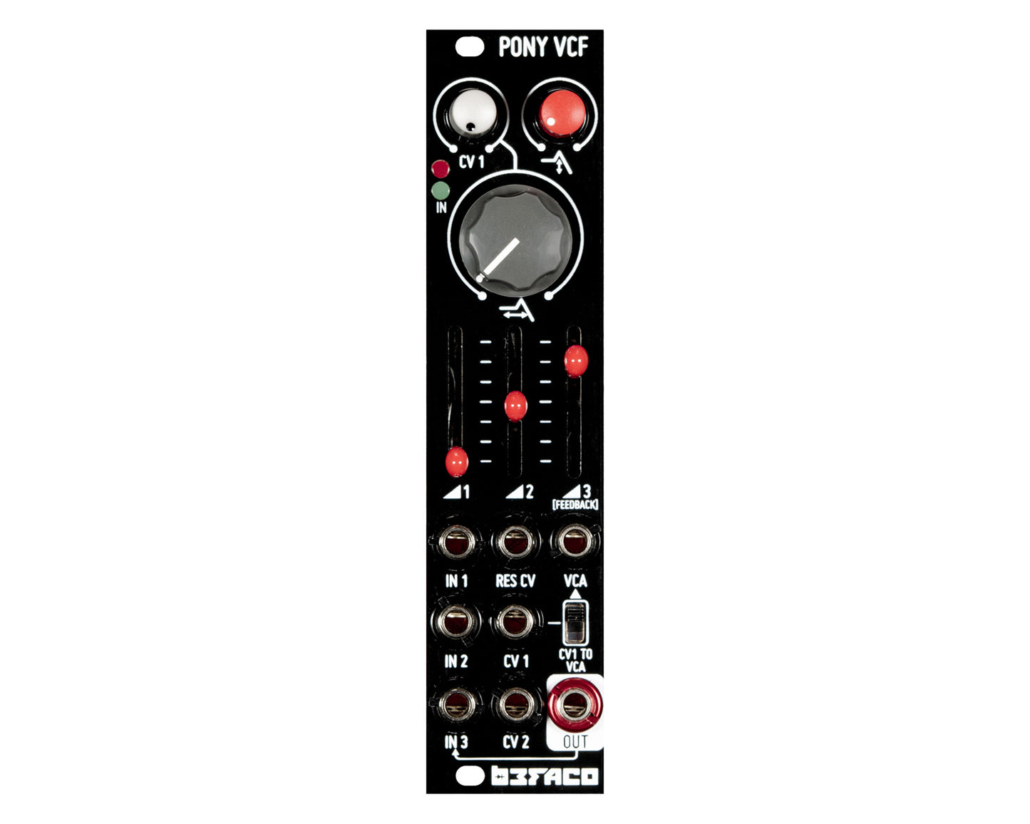 Befaco Pony VCF Compact Lowpass Filter/Volume Processor