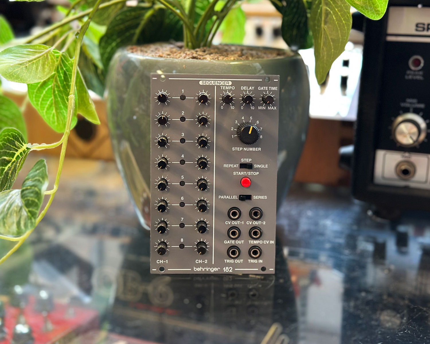 16HP Eurorack Sequencer Behringer 182 Analog Sequencer Eurorack Module ...