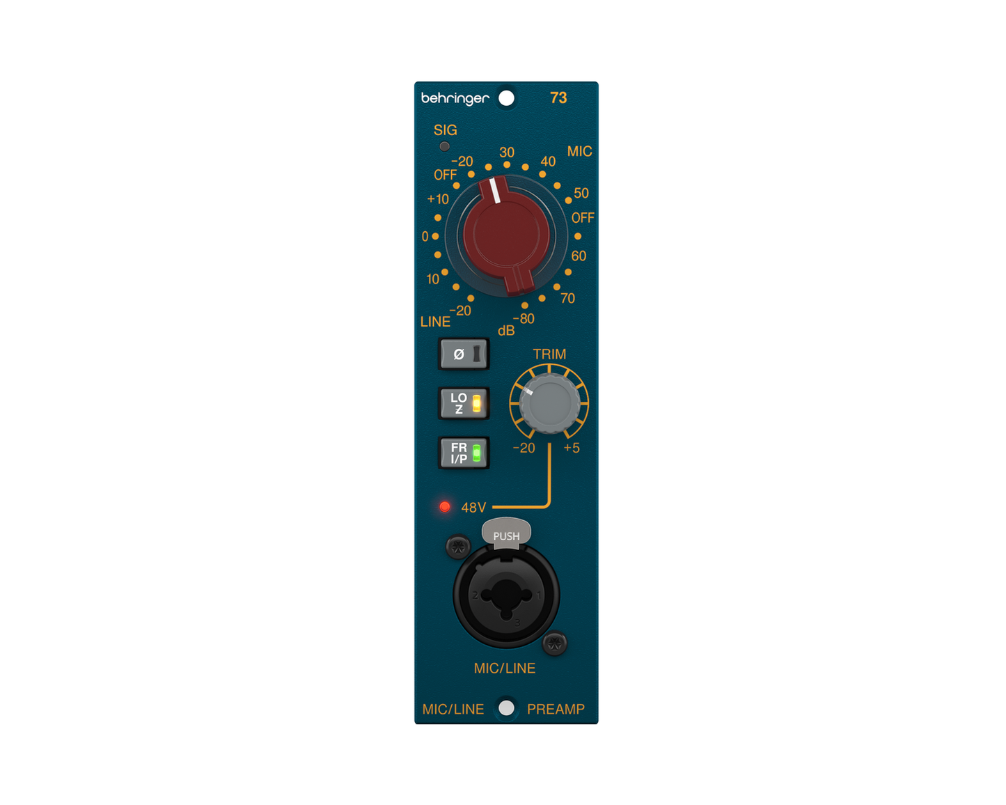 Behringer 73 Legendary Mic Pre 500 Series