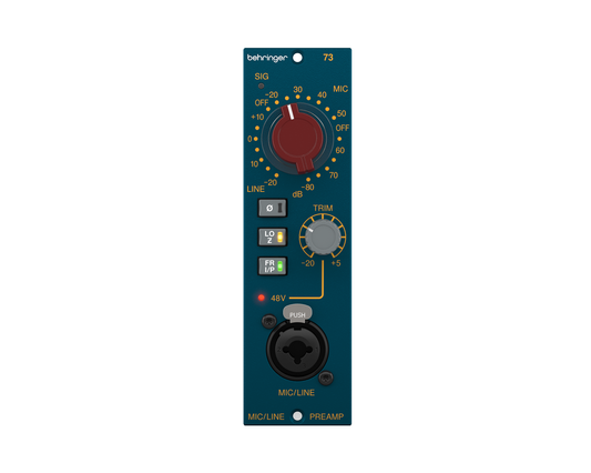 Behringer 73 Legendary Mic Pre 500 Series