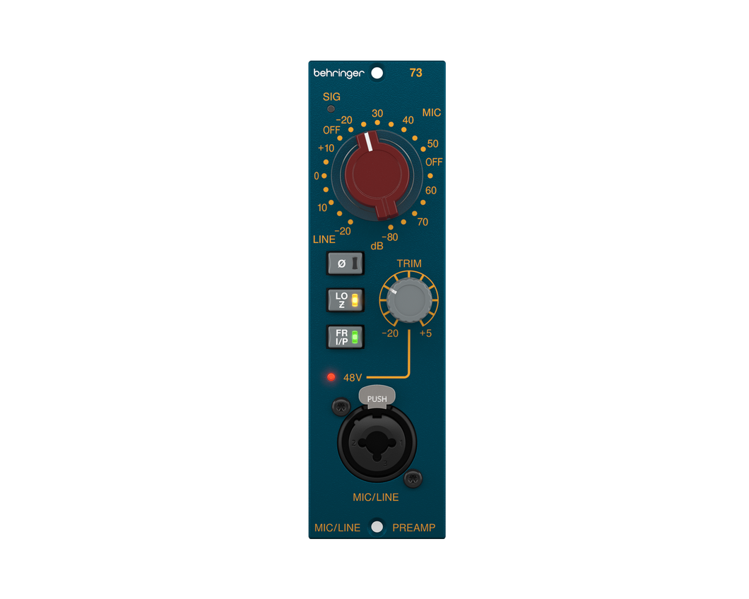 Behringer 73 Legendary Mic Pre 500 Series