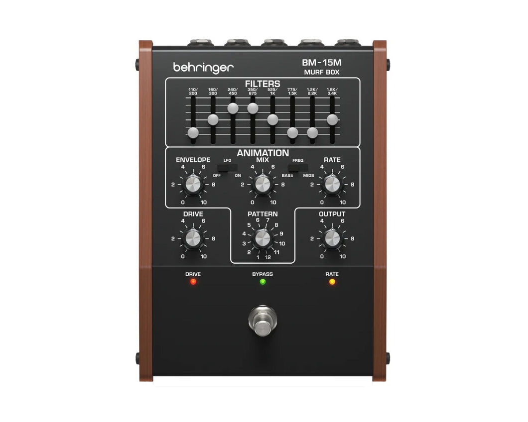 Behringer BM-15M Murf Box Vintage Analogue USB/MIDI Filter Effects Pedal