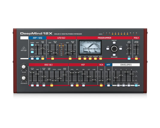 Behringer DEEPMIND 12XD True Analog 12-Voice Polyphonic Synth (Desktop Version)