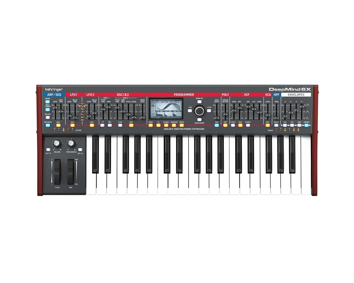 Behringer DEEPMIND 6X True Analog 6-Voice Polyphonic Synth