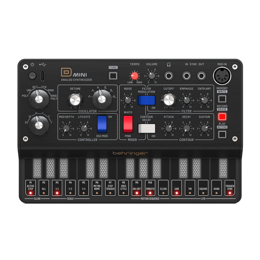 Behringer D Mini Portable Legendary Synth