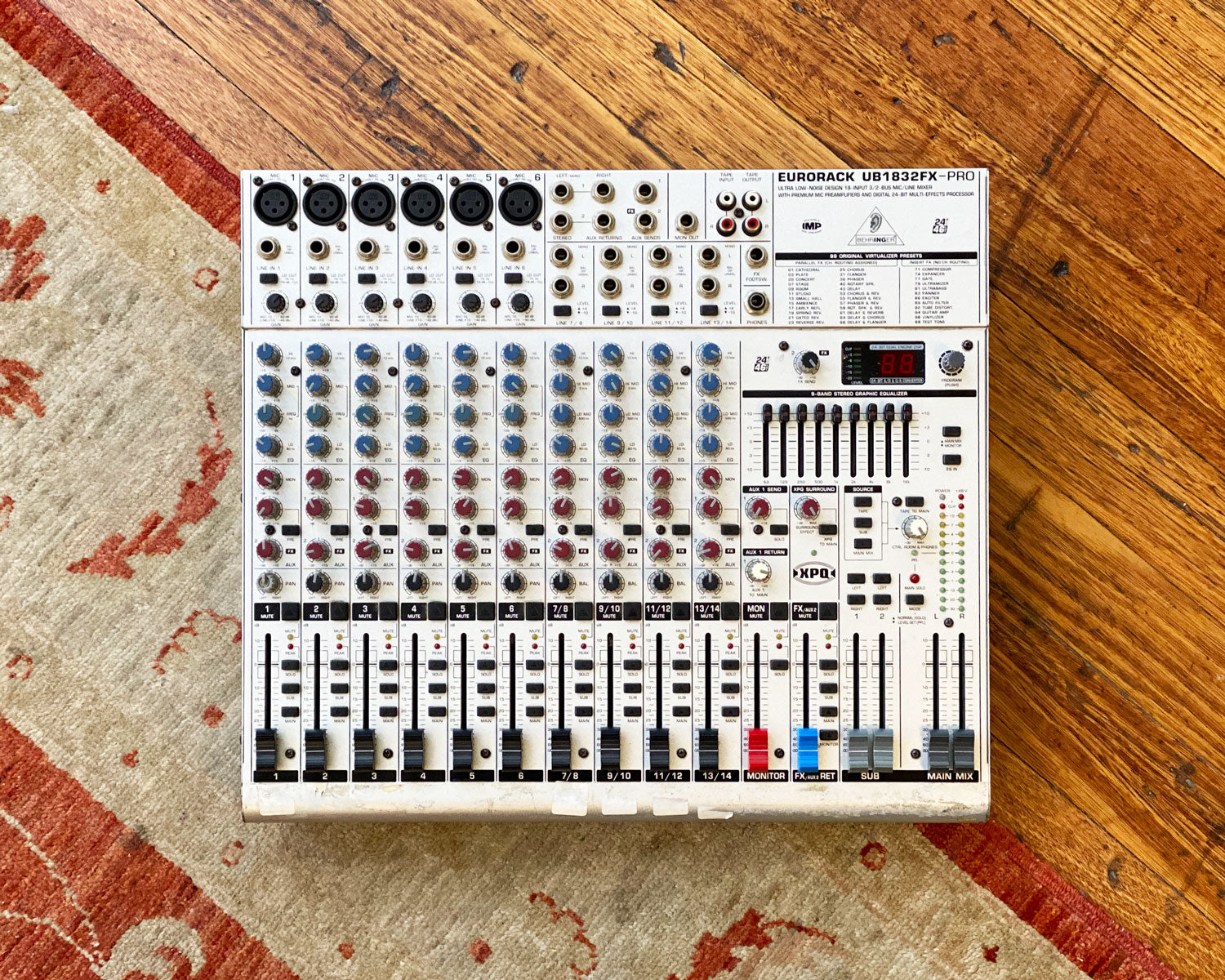 Behringer Eurorack UB1832FX-Pro – Found Sound