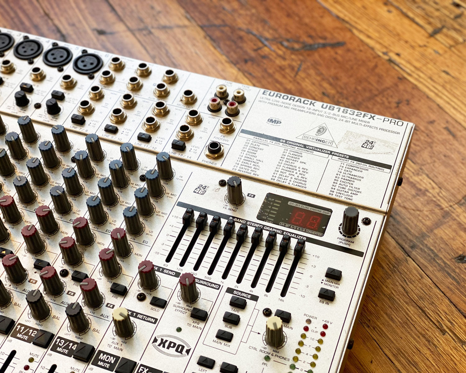 Behringer Eurorack UB1832FX-Pro – Found Sound