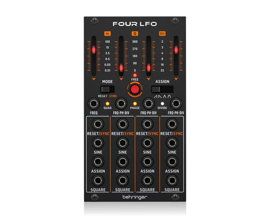 Behringer Four LFO Quad LFO w/ Assignable Waveforms for Eurorack