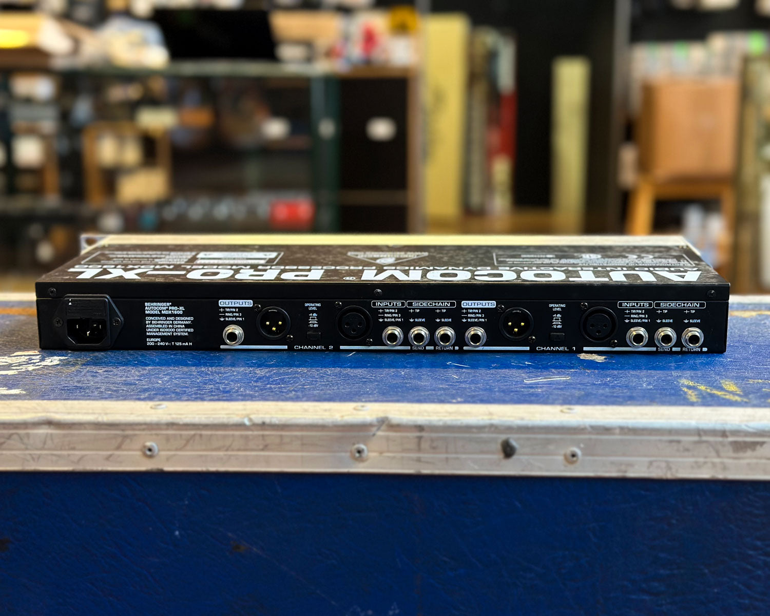 配信機器・PA機器・レコーディング機器 Behringer AUTOCOM PRO-XL MDX1600 Behringer MDX1600 Autocom Pro-XL Audio Interactive Processor