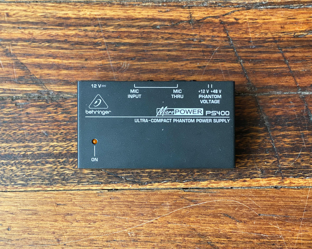 Behringer Micropower PS400 Phantom Power Supply