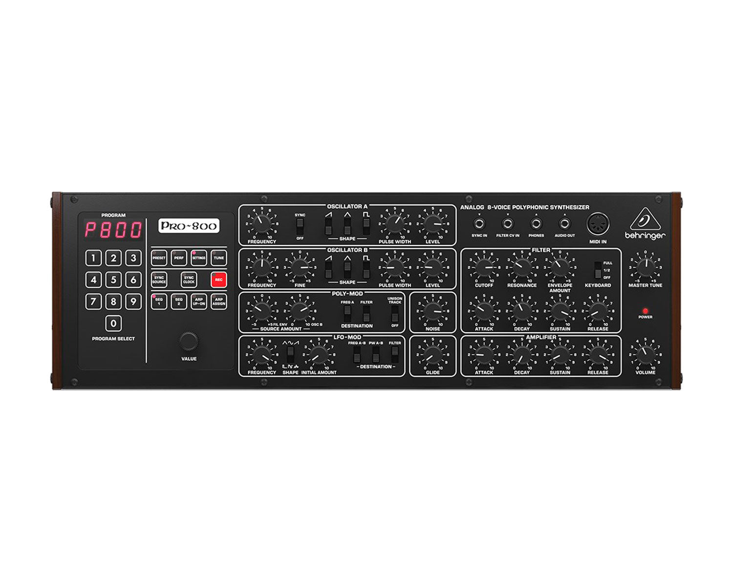 Behringer PRO800 Analogue 8 Voice Polyphonic Synth – Found Sound