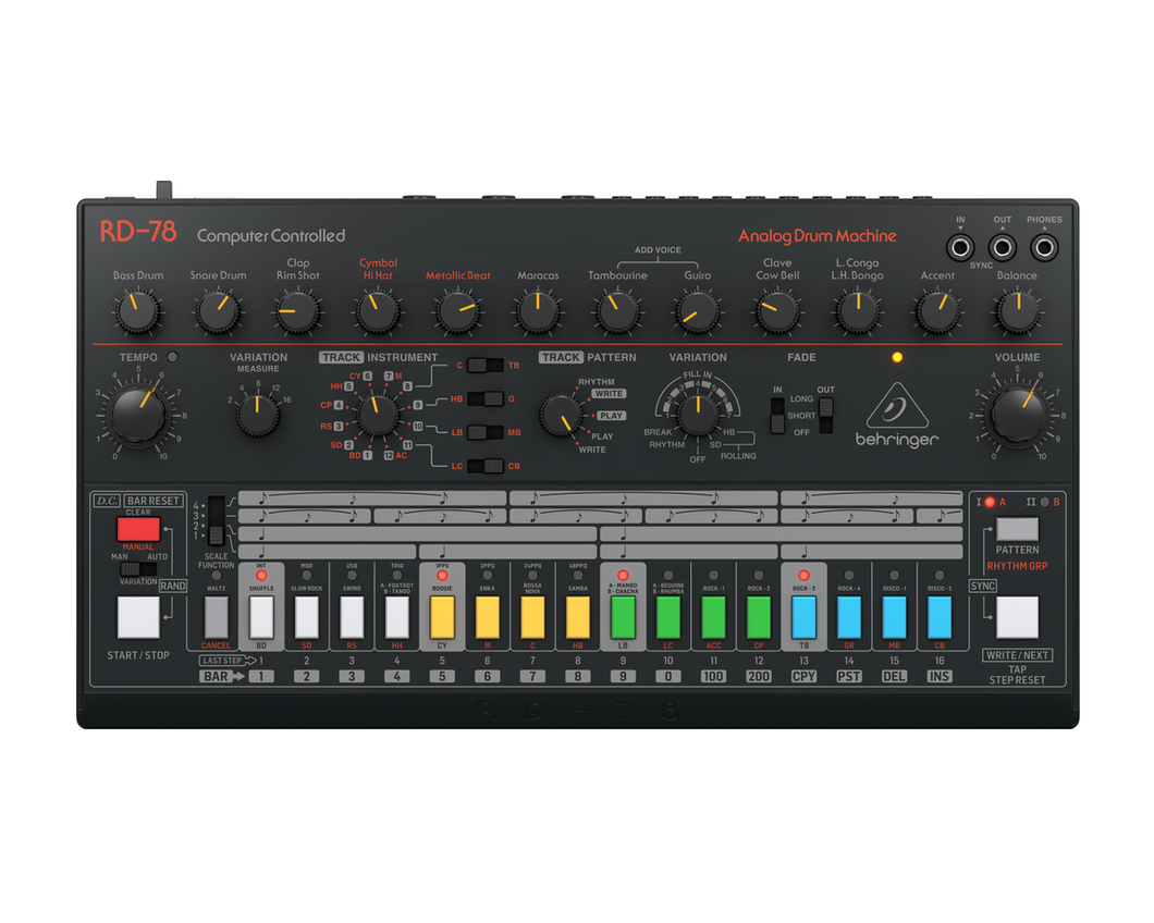 Behringer RD-78 Analog Drum Machine