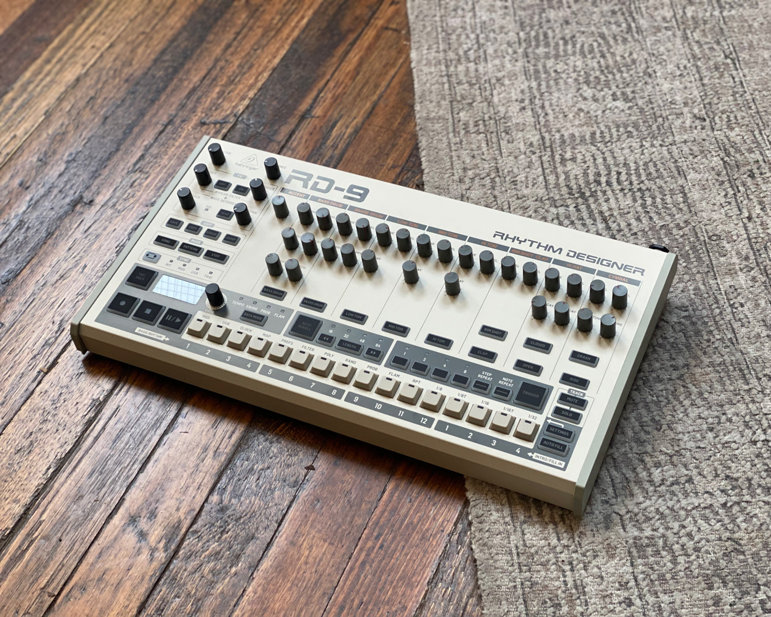 Behringer RD 9 Analog Drum Machine Found Sound