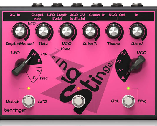 Behringer Ring Stinger Ring Modulator Fuzz Pedal
