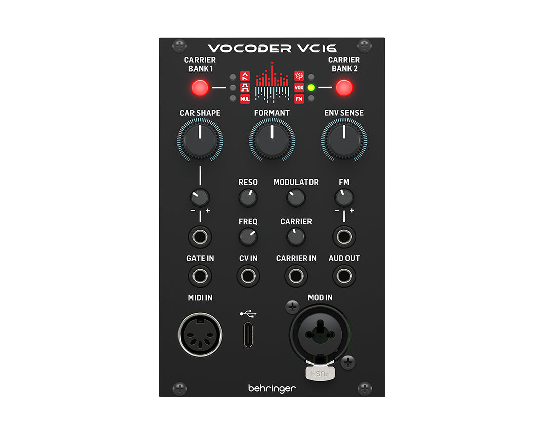 Behringer Vocoder VC16 16-Band Euro Rack Module