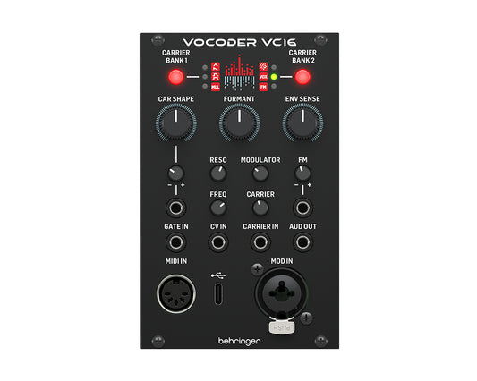 Behringer Vocoder VC16 16-Band Euro Rack Module