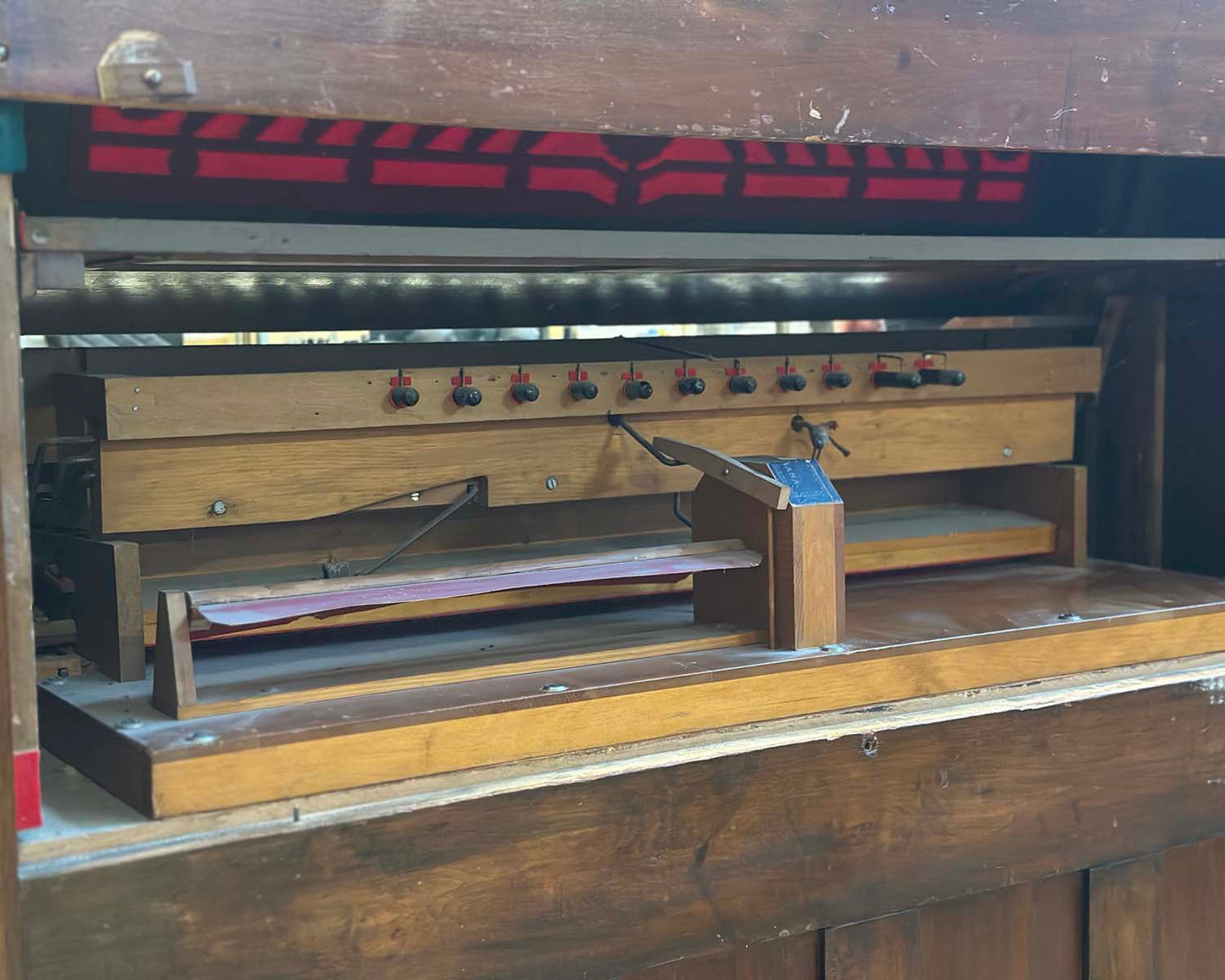 Bell Organ & Piano Co. Antique Pedal Organ